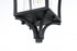 Elegant Lighting Belgrade 7 inch Outdoor Pendant in Black Model: OD311H15BK