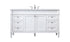 Elegant Lighting Bennett 60 Inch Single Bathroom Vanity in Black Model: VF31860BK