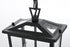 Elegant Lighting Berks 7 inch Outdoor Pendant in Black Model: OD333H15BK