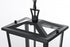 Elegant Lighting Berks 7 inch Outdoor Pendant in Black Model: OD333H16BK