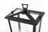 Elegant Lighting Berks 7 inch Outdoor Pendant in Black Model: OD333P21BK