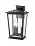 Elegant Lighting Berks 7 inch Outdoor Pendant in Black Model: OD333W16BK