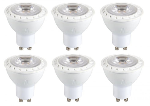 Elegant Lighting Berlin Dimmable 6.5 Watt LED GU10 light bulb 3000K pack of 6 Model: GU10LED101V1-6PK