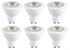 Elegant Lighting Berlin Dimmable 6.5 Watt LED GU10 light bulb 3000K pack of 6 Model: GU10LED101V1-6PK