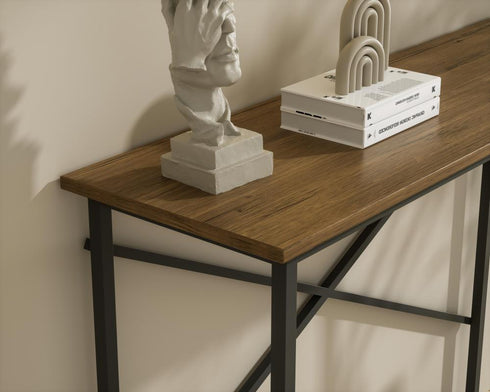 Elegant Lighting Billie 43 inch Console Table in Natural Driftwood Model: AF12043NAT