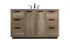 Elegant Lighting Blake 54 Inch Single Bathroom Vanity in Blue Model: VF19454BL