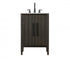 Elegant Lighting Blakely 24 inch Single Bathroom Vanity in Chocolate Oak Model: VF29624CO