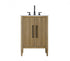 Elegant Lighting Blakely 24 inch Single Bathroom Vanity in Chocolate Oak Model: VF29624CO