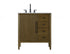 Elegant Lighting Blakely 32 inch Single Bathroom Vanity in Grey Model: VF29632GR