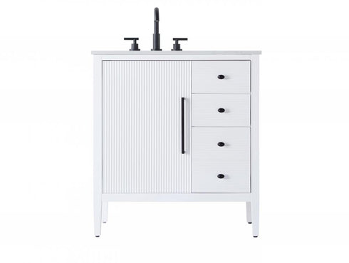 Elegant Lighting Blakely 32 inch Single Bathroom Vanity in Grey Model: VF29632GR
