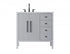 Elegant Lighting Blakely 36 inch Single Bathroom Vanity in Chocolate Oak Model: VF29636CO