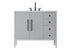 Elegant Lighting Blakely 42 inch Single Bathroom Vanity in Chocolate Oak Model: VF29642CO