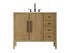 Elegant Lighting Blakely 42 inch Single Bathroom Vanity in Chocolate Oak Model: VF29642CO