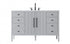 Elegant Lighting Blakely 54 inch Single Bathroom Vanity Inchocolate Oak Model: VF29654CO