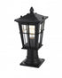 Elegant Lighting Bodine 7 inch Outdoor Pendant in Black Model: OD337P16BK