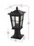 Elegant Lighting Bodine 7 inch Outdoor Pendant in Black Model: OD337P16BK