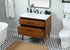 Elegant Lighting Boise 36 Inch Single Bathroom Vanity in Teak Model: VF41036MTK