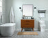 Elegant Lighting Boise 36 Inch Single Bathroom Vanity in Teak Model: VF41036MTK