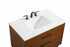 Elegant Lighting Boise 36 Inch Single Bathroom Vanity in Teak Model: VF41036MTK
