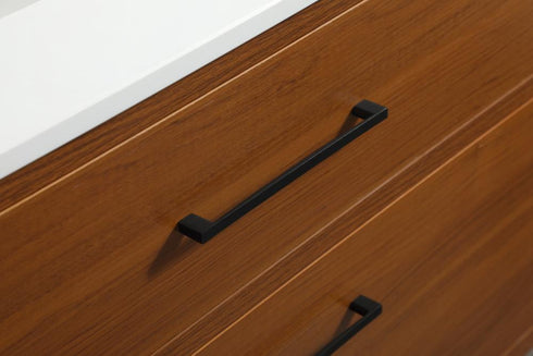 Elegant Lighting Boise 36 Inch Single Bathroom Vanity in Teak Model: VF41036MTK