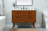 Elegant Lighting Boise 42 Inch Single Bathroom Vanity in Teak Model: VF41042MTK