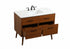 Elegant Lighting Boise 42 Inch Single Bathroom Vanity in Teak Model: VF41042MTK