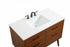 Elegant Lighting Boise 42 Inch Single Bathroom Vanity in Teak Model: VF41042MTK