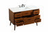 Elegant Lighting Boise 48 Inch Single Bathroom Vanity in Teak Model: VF41048MTK
