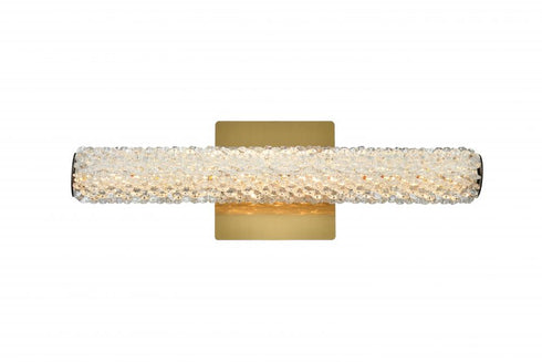 Elegant Lighting Bowen 18 Inch Adjustable LED Wall Sconce in Chrome Model: 3800W18C