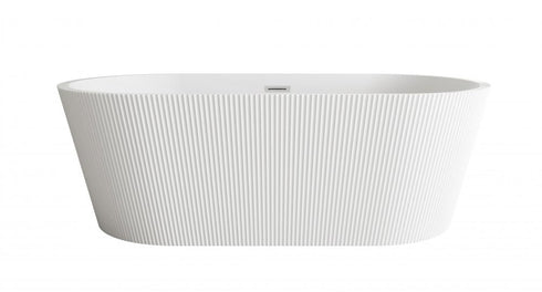 Elegant Lighting Bryant 67 inch Bathtub in Glossy White with Brushed Gold Trim Model: BT30767GW-BGD