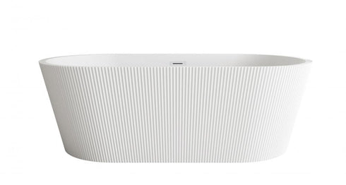 Elegant Lighting Bryant 67 inch Bathtub in Glossy White with Brushed Gold Trim Model: BT30767GW-BGD