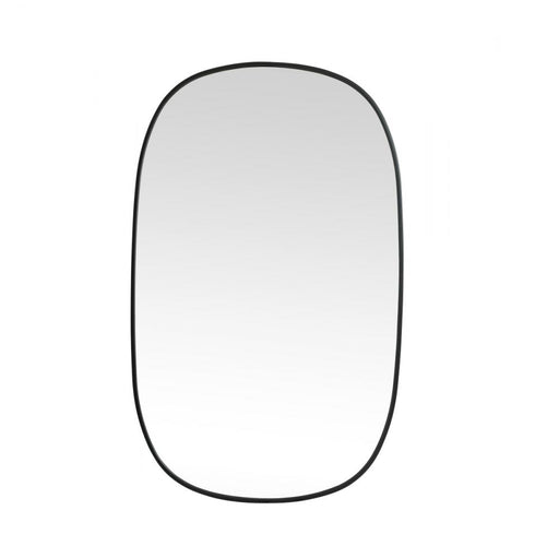 Elegant Lighting Brynn Metal Frame Oval Mirror 24x60 Inch in Silver Model: MR2B2460SIL