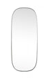 Elegant Lighting Brynn Metal Frame Oval Mirror 24x60 Inch in Silver Model: MR2B2460SIL