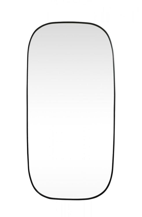 Elegant Lighting Brynn Metal Frame Oval Mirror 24x60 Inch in Silver Model: MR2B2460SIL