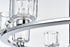 Elegant Lighting Cadence Pendant Light D32 Inch G9 Lt9 40 Watt Chrome in Chrome and Clear Finish Model: 5100D32C