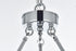 Elegant Lighting Cadence Pendant Light D36 Inch +48 Inch G9 Lt21 40 Watt Chrome in Chrome and Clear Finish Model: 5100L248C