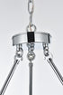 Elegant Lighting Cadence Pendant Light D36 Inch G9 Lt9 40 Watt Chrome in Chrome and Clear Finish Model: 5100D36C