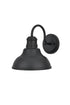 Elegant Lighting Callen 1 Light Wall Sconce W9 Inch xH10 Inch xE11.5 Inch in Black Model: OD802W10BK