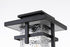 Elegant Lighting Cambria 7 inch Outdoor Pendant in Black Model: OD320P17BK