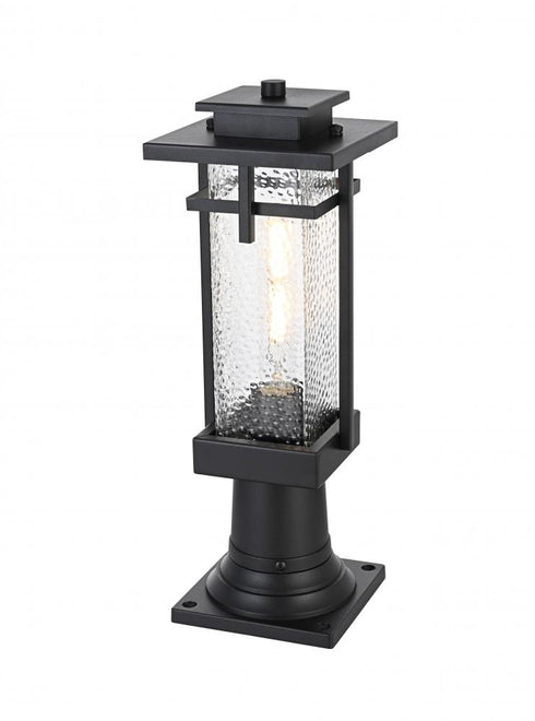 Elegant Lighting Cambria 7 inch Outdoor Pendant in Black Model: OD320P17BK