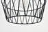 Elegant Lighting Candor 1 light black Pendant Model: LD4008D11BK