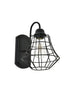 Elegant Lighting Candor 1 light black Wall Sconce Model: LD4008W10BK