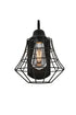 Elegant Lighting Candor 1 light black Wall Sconce Model: LD4008W10BK