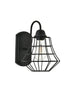 Elegant Lighting Candor 1 light black Wall Sconce Model: LD4008W10BK