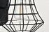 Elegant Lighting Candor 1 light black Wall Sconce Model: LD4008W10BK