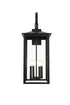 Elegant Lighting Carisle 4 Light Wall sconce W12 Inch E13 Inch H31 Inch L4 in Black (1Box) Model: OD325W31BK