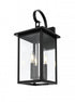 Elegant Lighting Carisle 7 inch Outdoor Pendant in Black Model: OD325W20BK