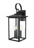 Elegant Lighting Carisle 7 inch Outdoor Pendant in Black Model: OD325W20BK