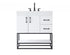 Elegant Lighting Caroline 32 inch Single Bathroom Vanity in Chestnut Brown Model: VF29232MCB