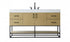 Elegant Lighting Caroline 60 inch Single Bathroom Vanity in Chestnut Brown Model: VF29260MCB